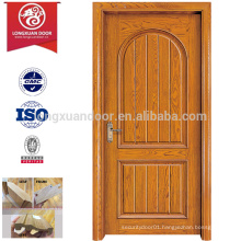 Natural style solid wooden doors design with paint